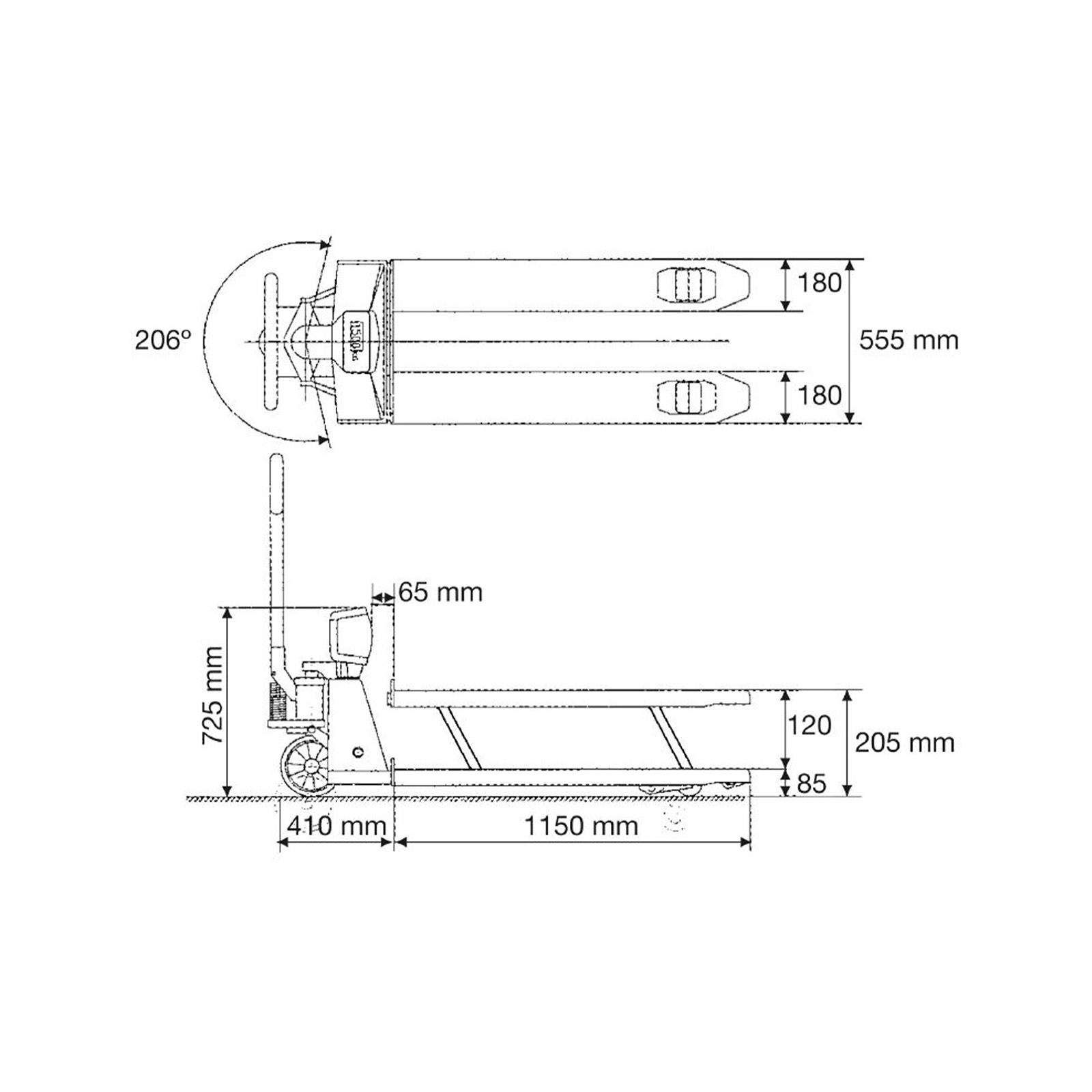Wiegehubwagen Kern - VHB