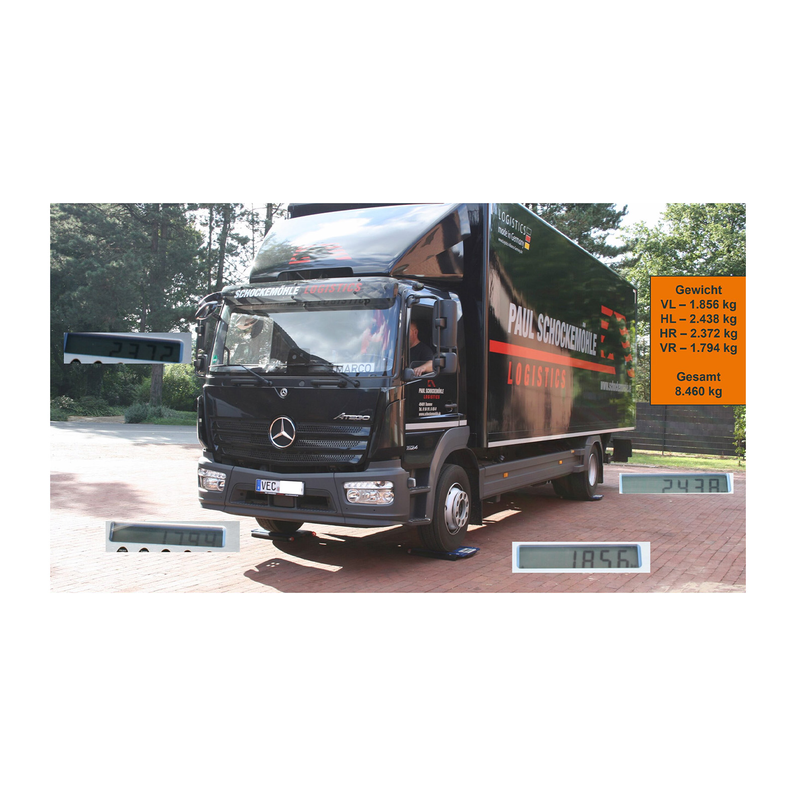 Fahrzeugwaage FWF-564