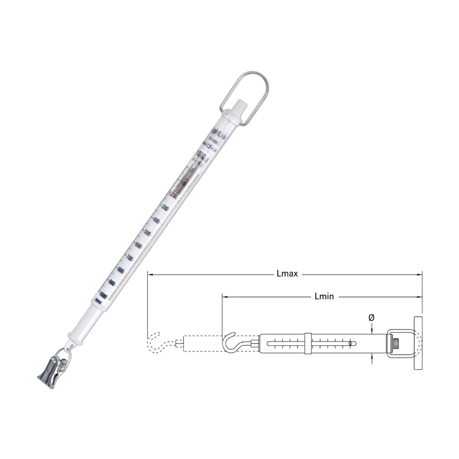 Mechanische Federwaage 287 - 10 g, 0,1 g