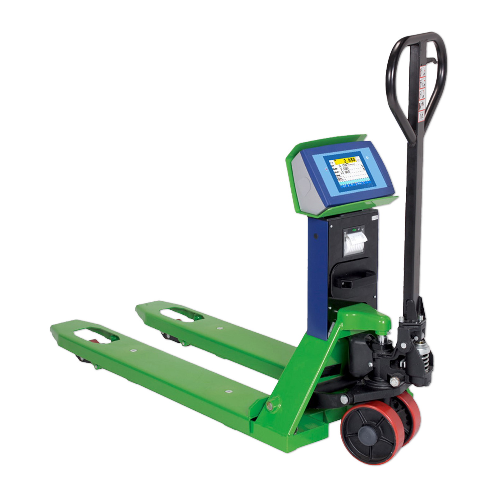 Gabelhubwaage TPW mit Touch-Display