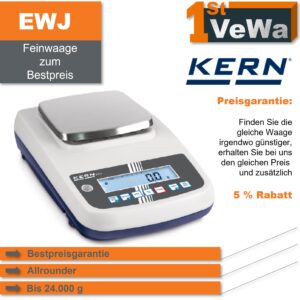 Feinwaage Kern EWJ - eichfähig