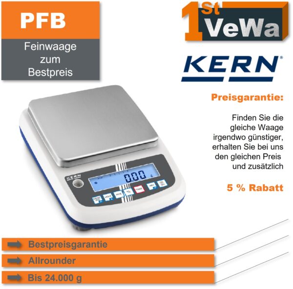 Feinwaage Kern PFB