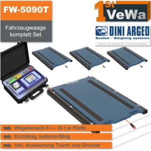 Fahrzeugwaage FW-5090T für die mobile Verwendung
