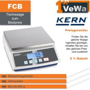 Tischwaage Kern FCB bis 30 kg