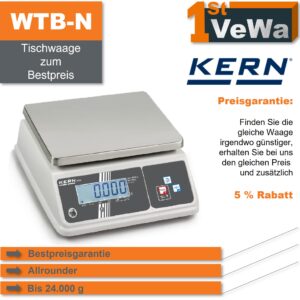 Tischwaage Kern WTB-N