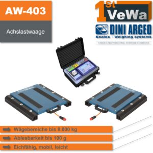 Achslastwaage AW-403