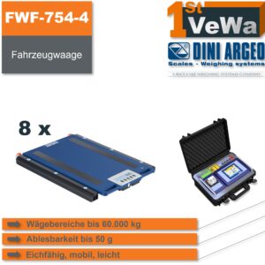 Fahrzeugwaage FWF-754-4