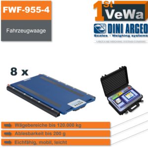 Fahrzeugwaage FWF-955-4