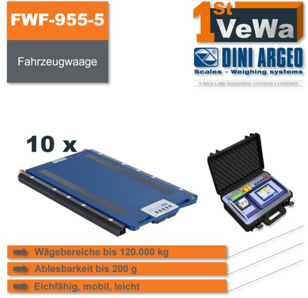 Fahrzeugwaage FWF-955-5